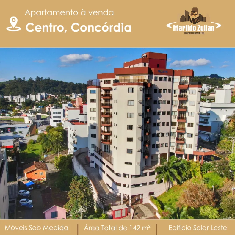 Apartamento com Móveis Sob Medida no Solar Leste