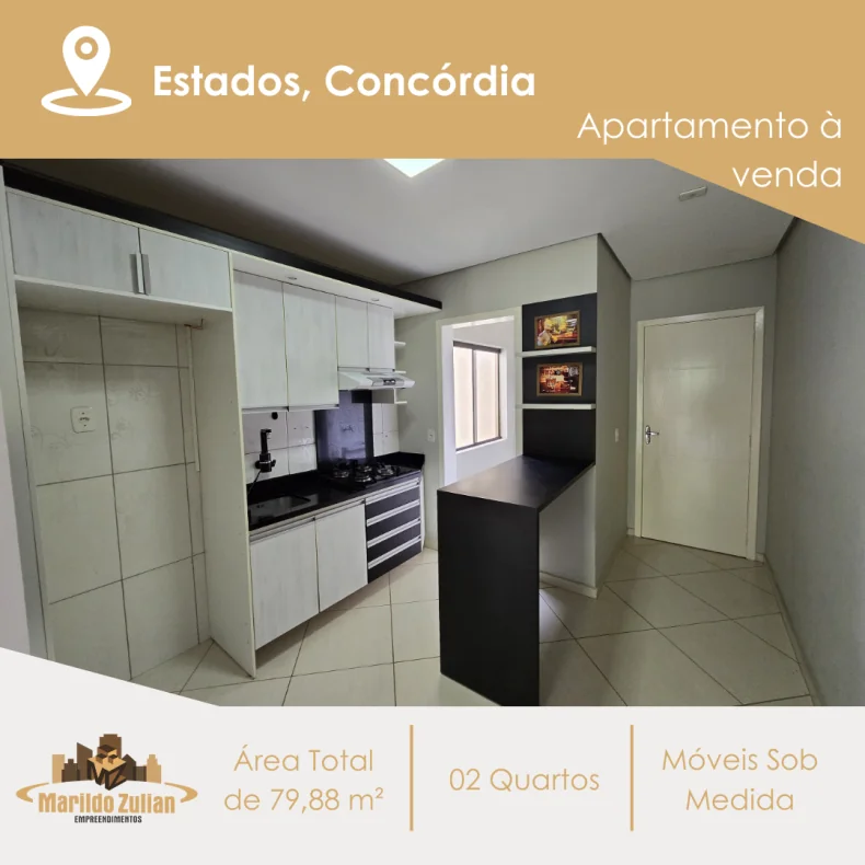 Apartamento Semi Mobiliado nos Estados