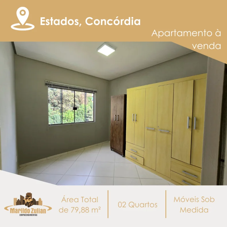 Apartamento Semi Mobiliado nos Estados