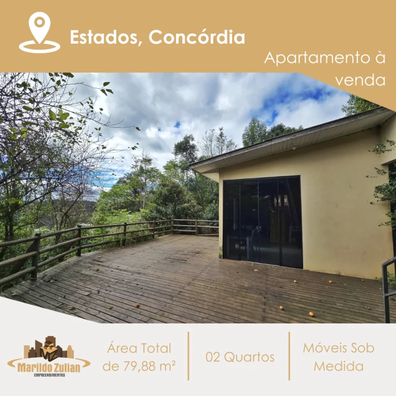 Apartamento Semi Mobiliado nos Estados