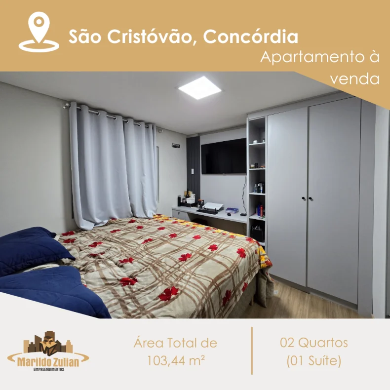 Apartamento Mobiliado no São Cristóvão