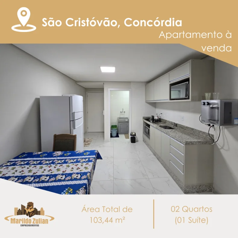 Apartamento Mobiliado no São Cristóvão