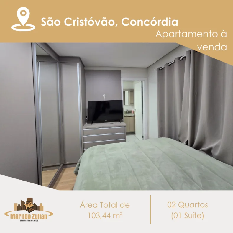 Apartamento Mobiliado no São Cristóvão