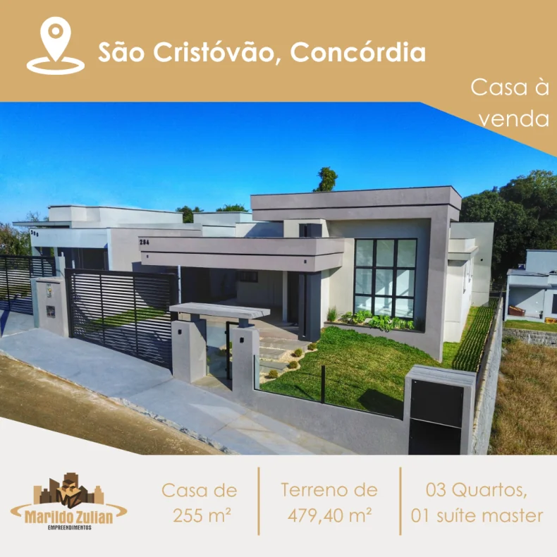 Casa Nova com Piscina no São Cristóvão