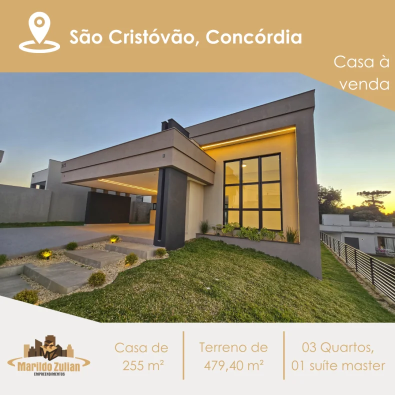 Casa Nova com Piscina no São Cristóvão