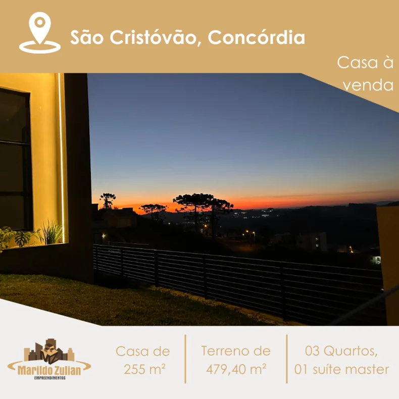 Casa Nova com Piscina no São Cristóvão