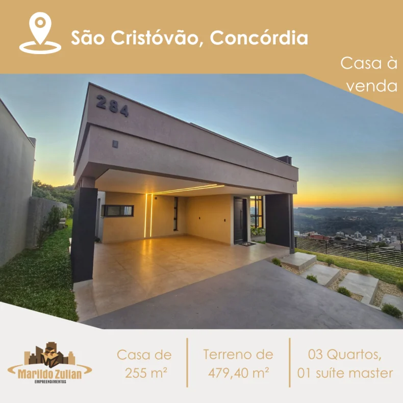 Casa Nova com Piscina no São Cristóvão
