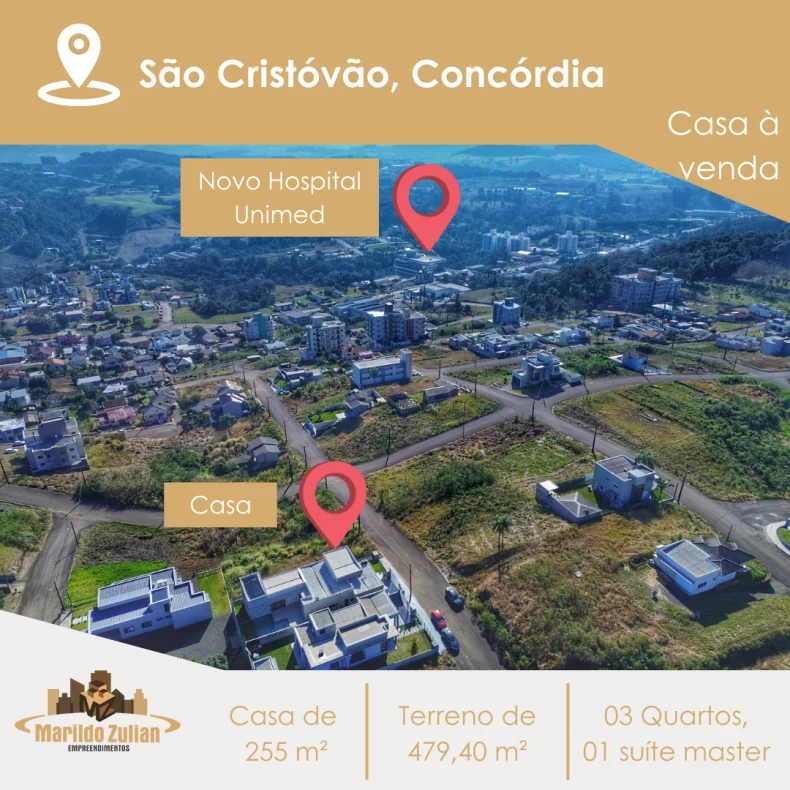 Casa Nova com Piscina no São Cristóvão