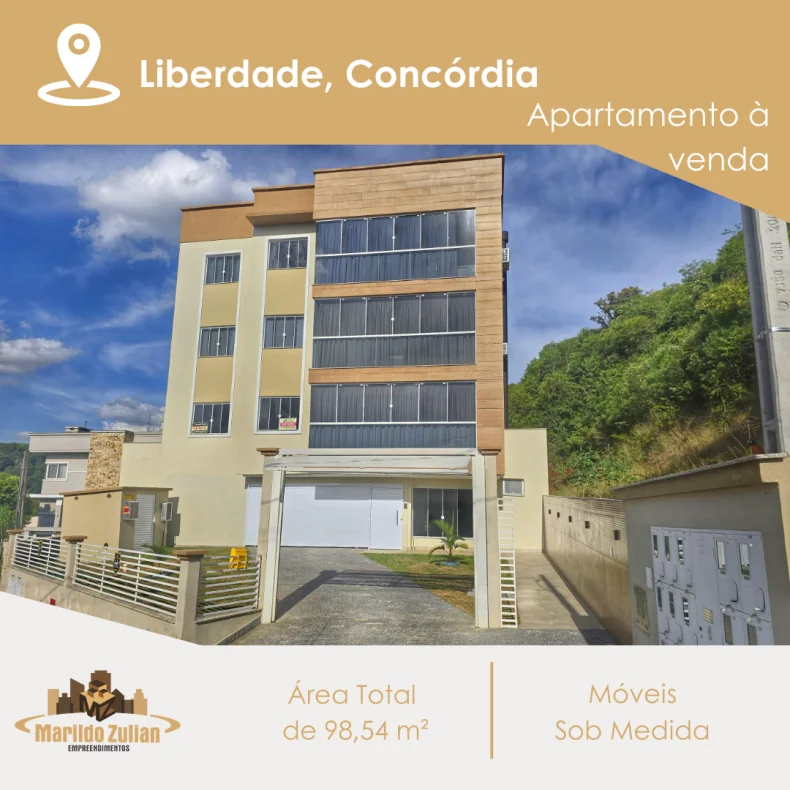  Apartamento Mobiliado à Venda no Bairro Liberdade!   