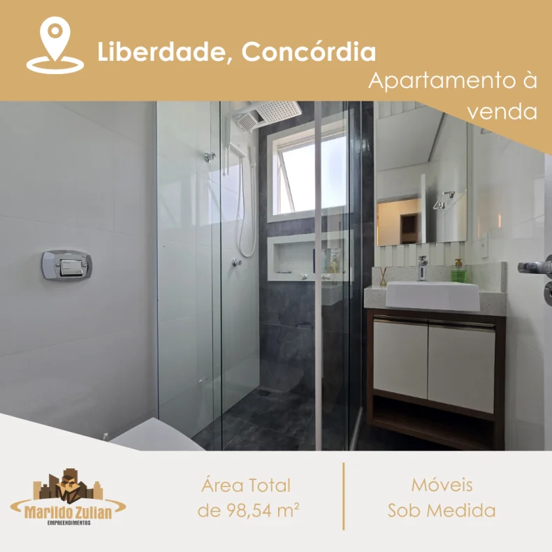  Apartamento Mobiliado à Venda no Bairro Liberdade!   