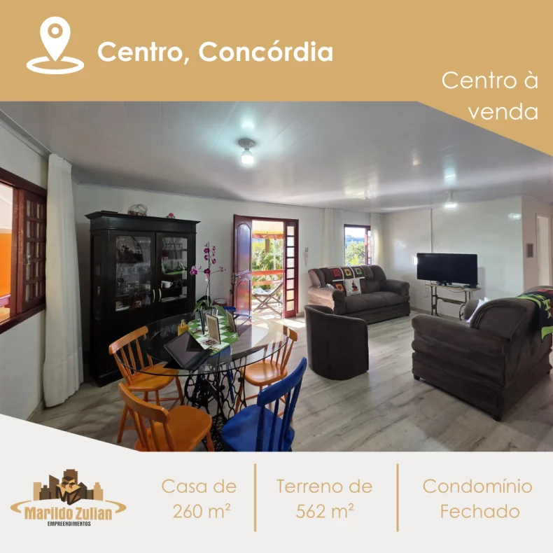 Casa com Visão da Cidade em Condomínio Fechado