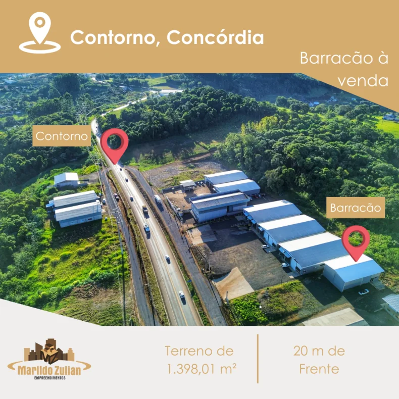  Barracão à Venda para sua Empresa ou Investimento!