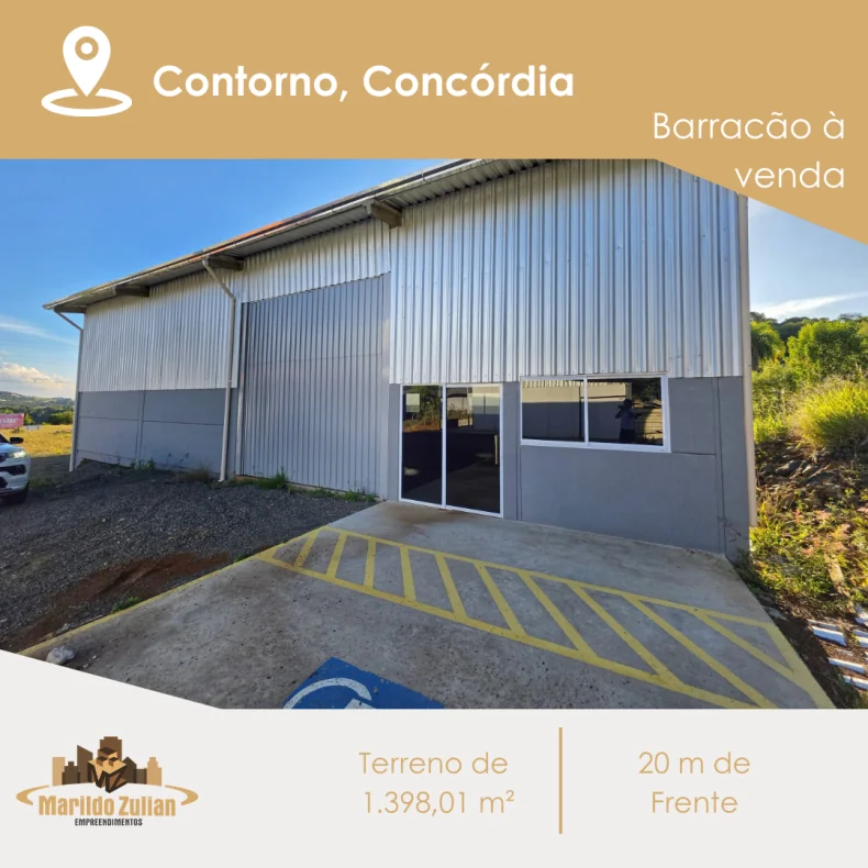  Barracão à Venda para sua Empresa ou Investimento!