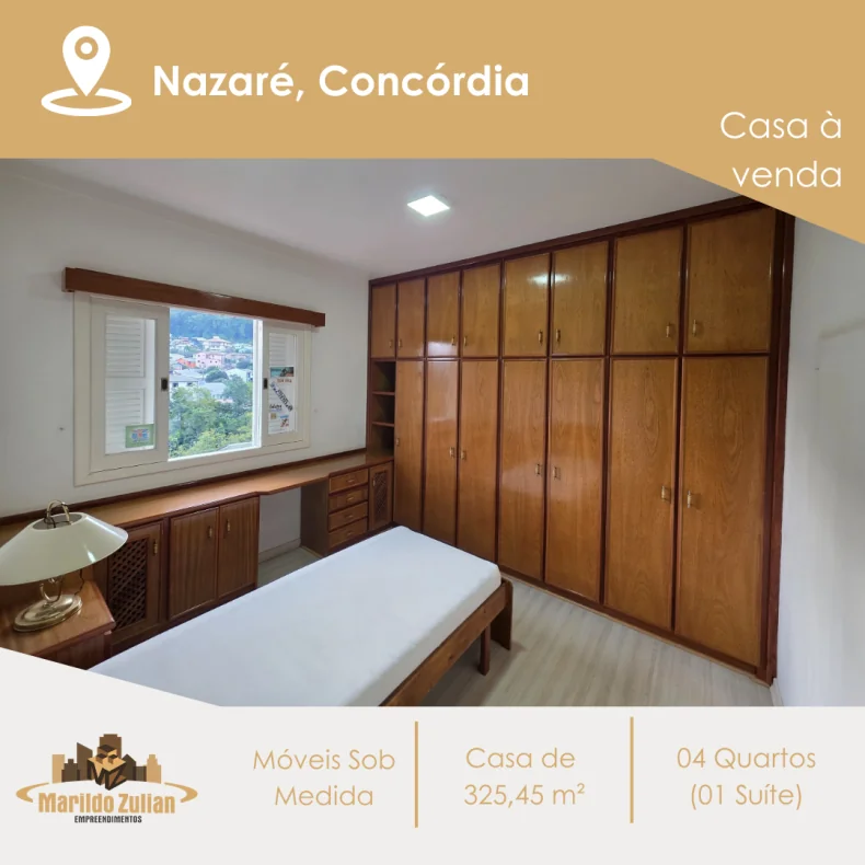   Casa com área construída de 325,45 m²  - Bairro Nazaré