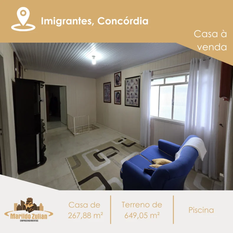  Casa à venda no Bairro Imigrantes