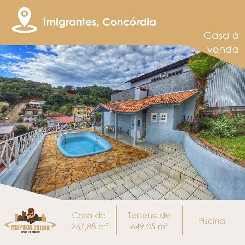 Casa à venda no Bairro Imigrantes