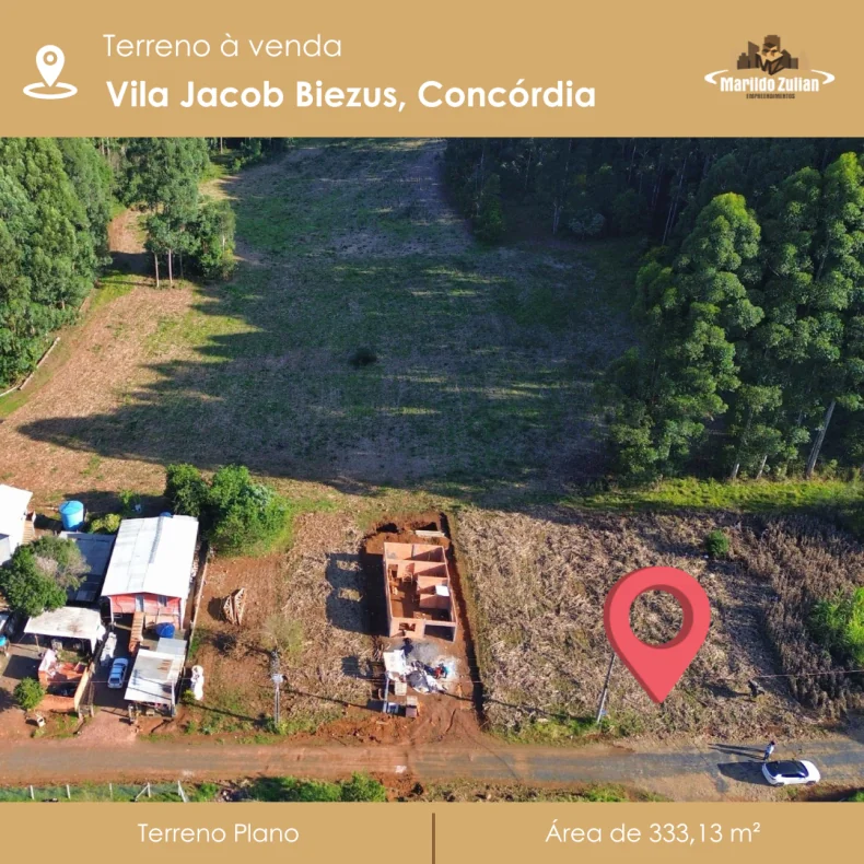  Terreno à venda na Vila Jacob Biezus!
