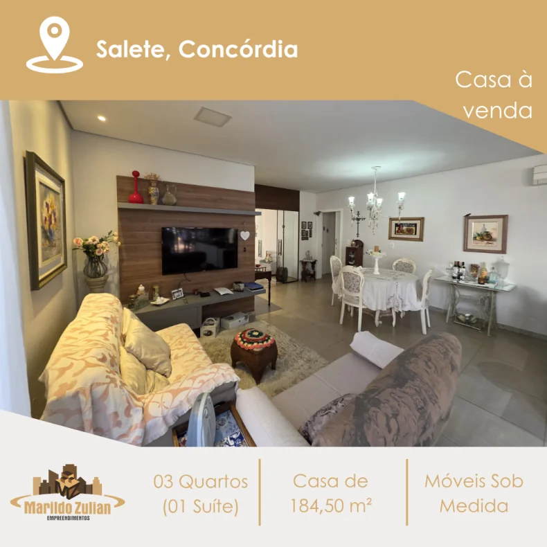 Casa Semi Mobiliada no Bairro Salete