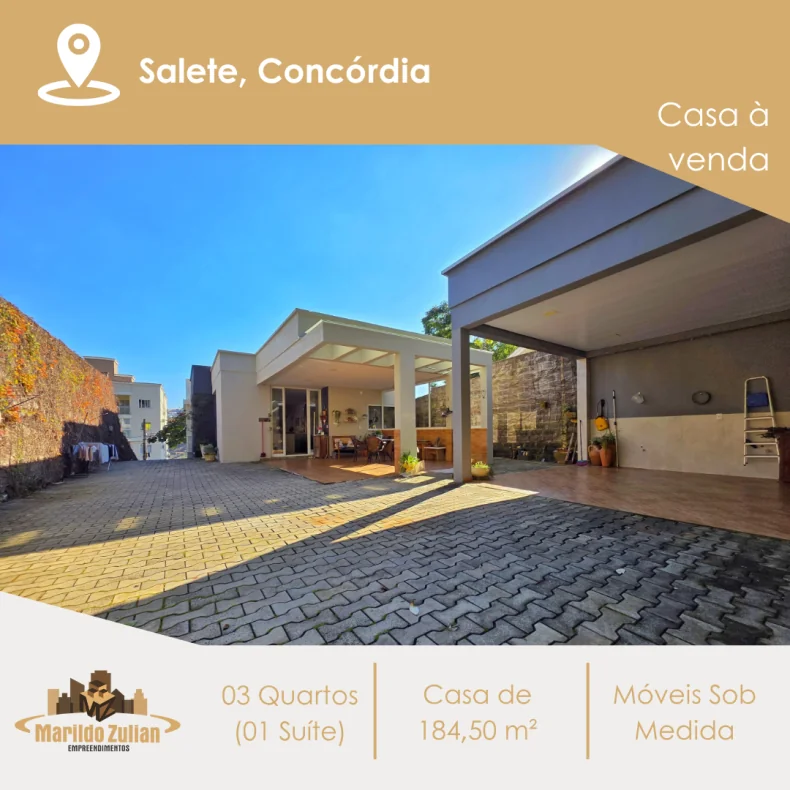 Casa Semi Mobiliada no Bairro Salete