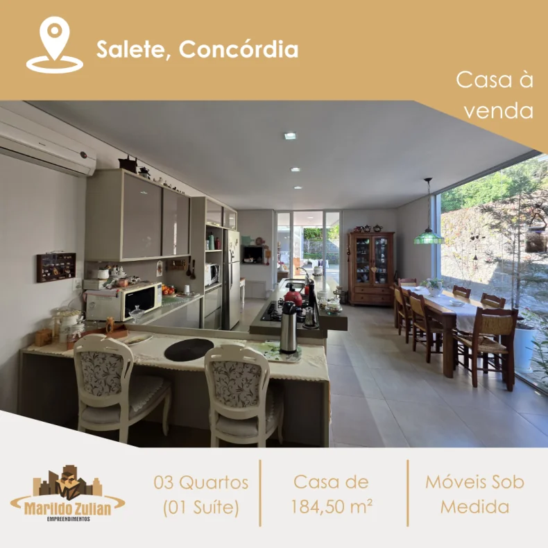 Casa Semi Mobiliada no Bairro Salete