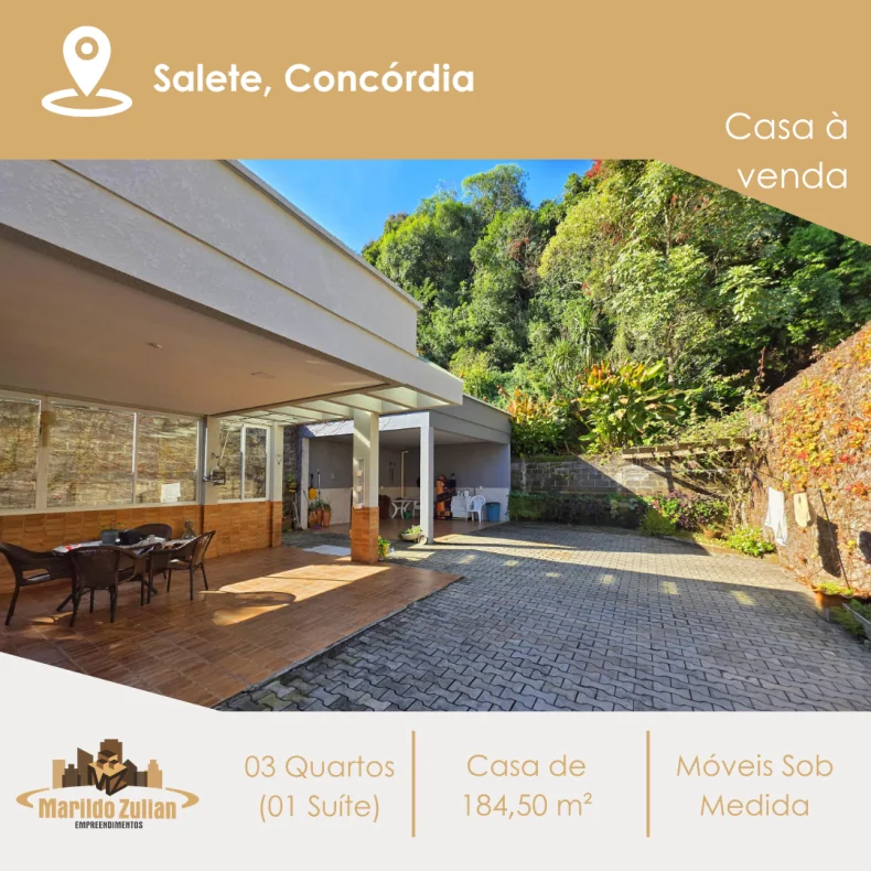 Casa Semi Mobiliada no Bairro Salete