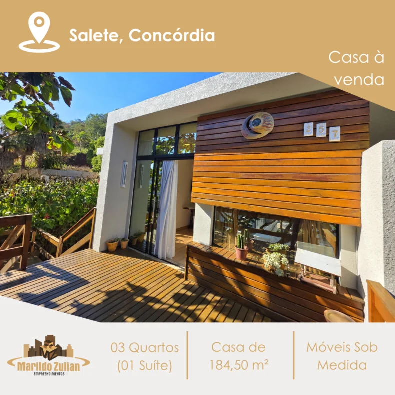 Casa Semi Mobiliada no Bairro Salete