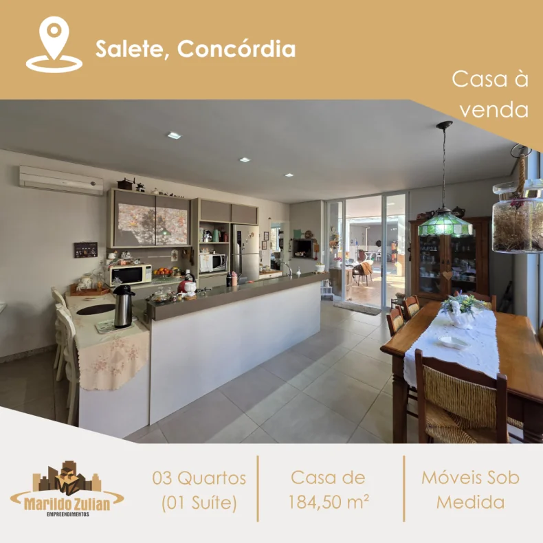 Casa Semi Mobiliada no Bairro Salete