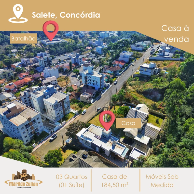 Casa Semi Mobiliada no Bairro Salete