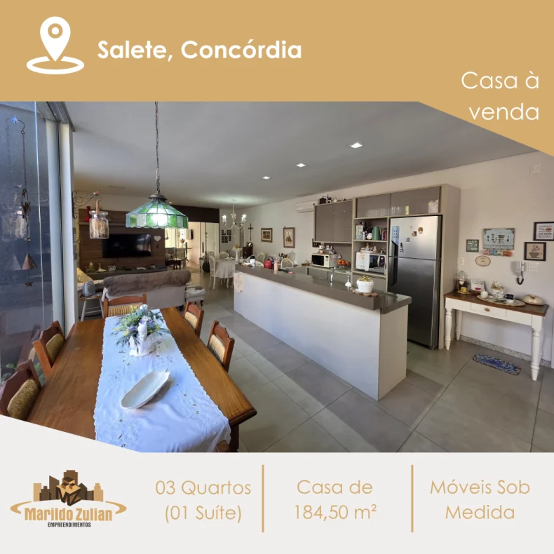 Casa Semi Mobiliada no Bairro Salete