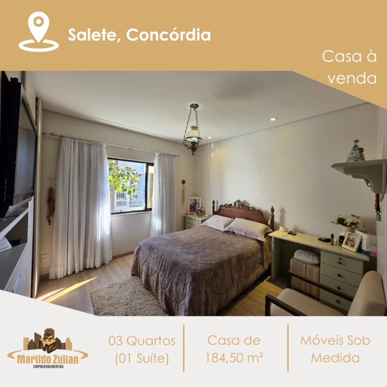 Casa Semi Mobiliada no Bairro Salete