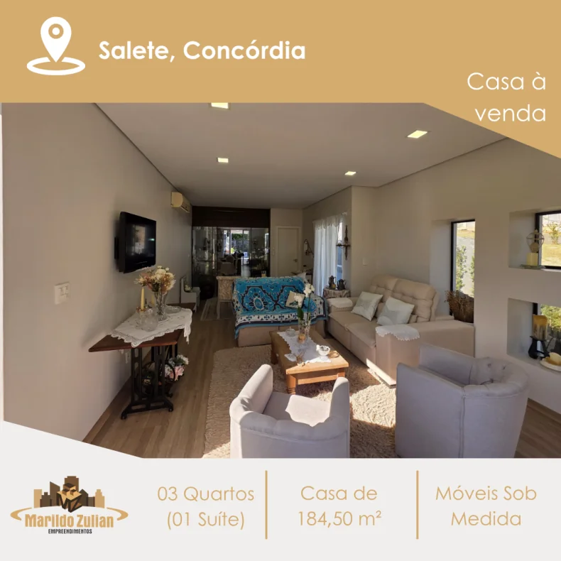 Casa Semi Mobiliada no Bairro Salete