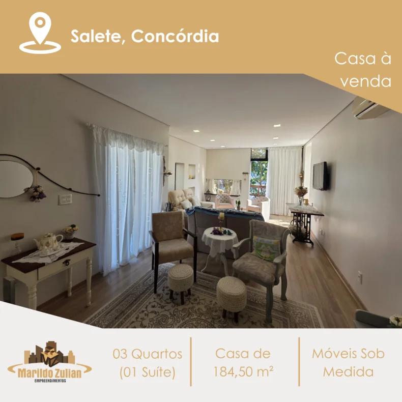 Casa Semi Mobiliada no Bairro Salete