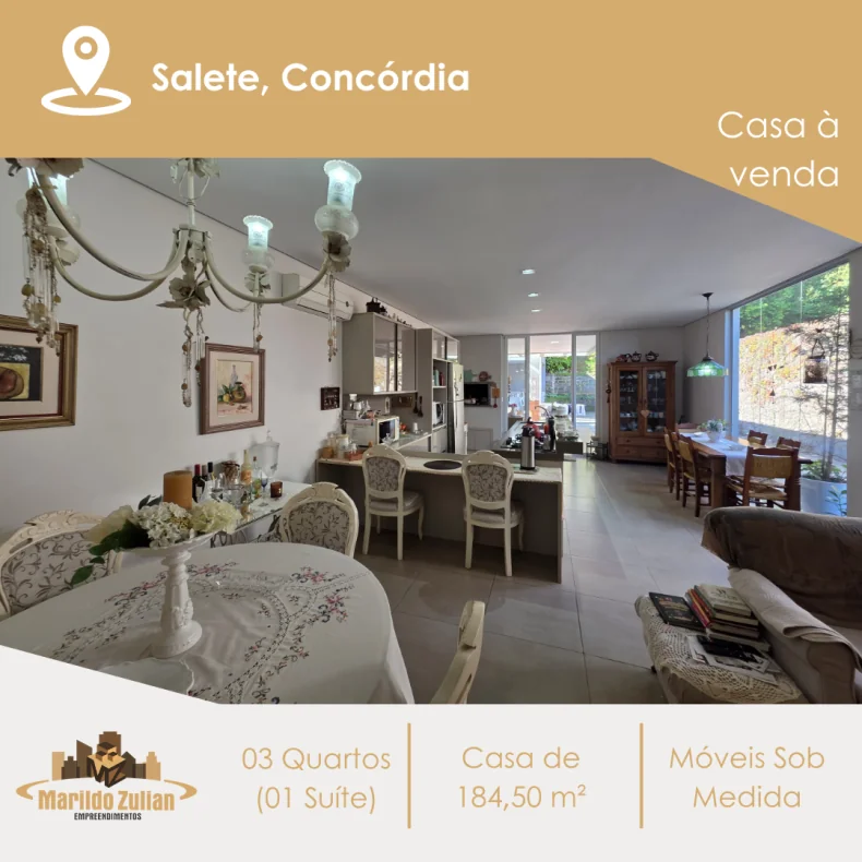 Casa Semi Mobiliada no Bairro Salete