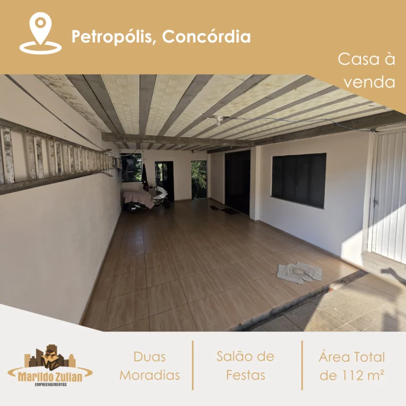 Casa com Duas Moradias à Venda – Bairro Petrópolis
