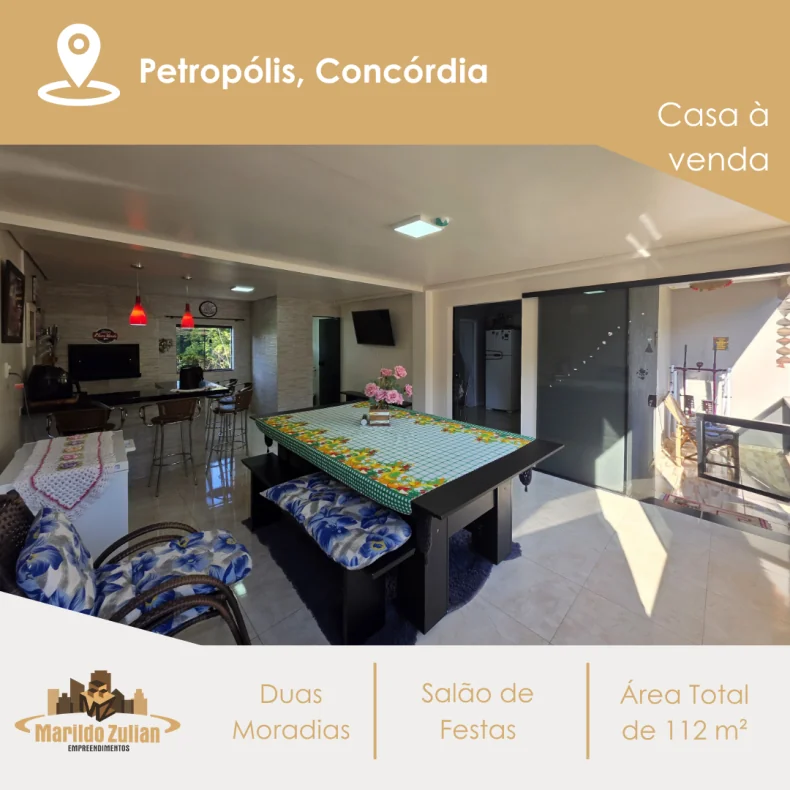 Casa com Duas Moradias à Venda – Bairro Petrópolis
