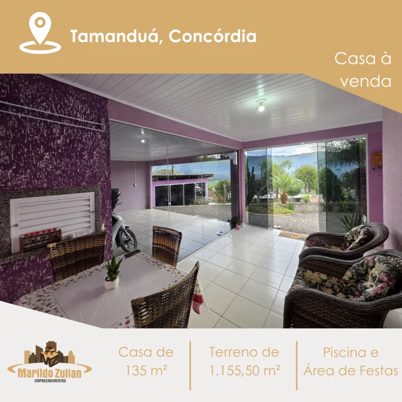  Casa à venda em Tamanduá