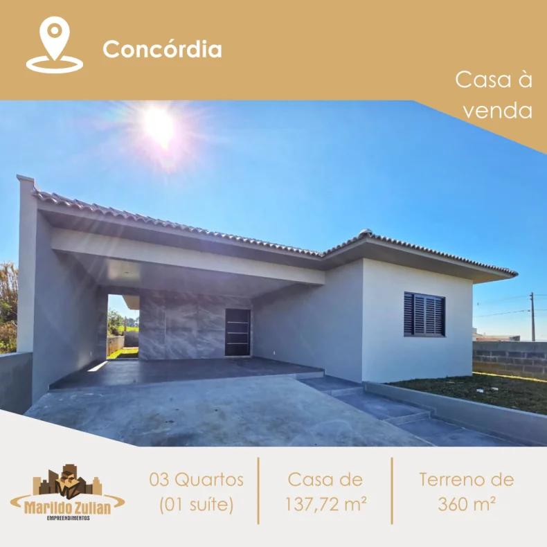  Casa Nova e Pronta para Morar! 