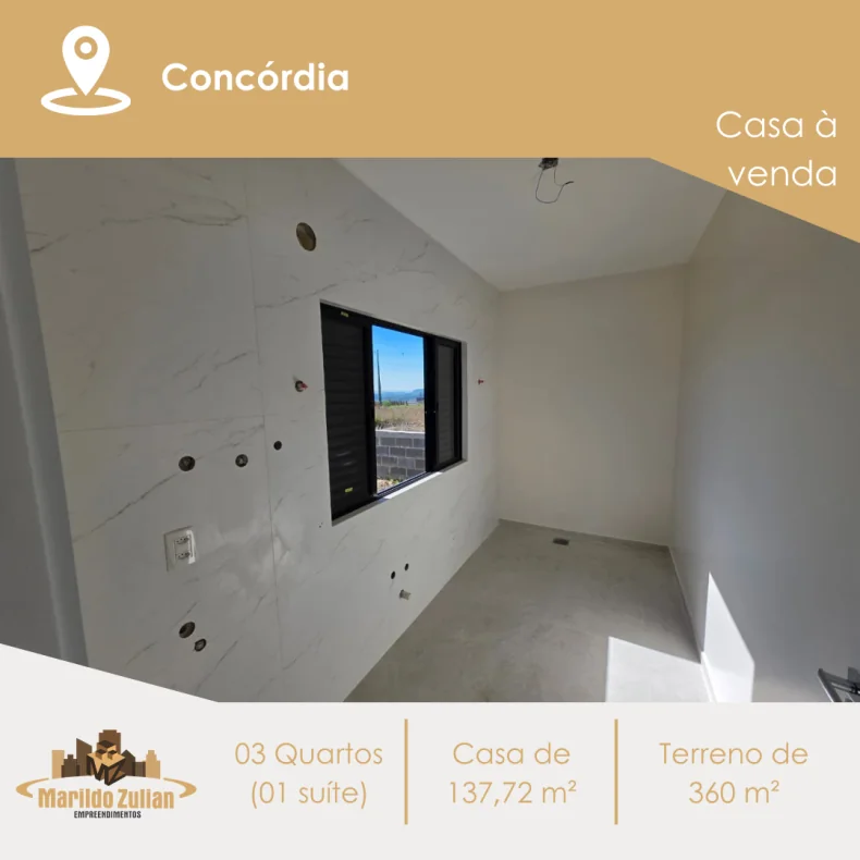 Casa Nova e Pronta para Morar! 