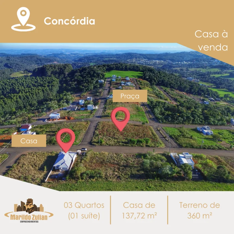  Casa Nova e Pronta para Morar! 