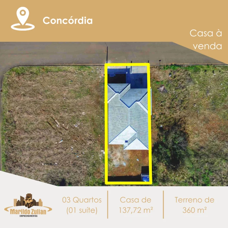  Casa Nova e Pronta para Morar! 