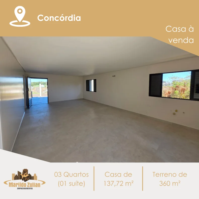  Casa Nova e Pronta para Morar! 