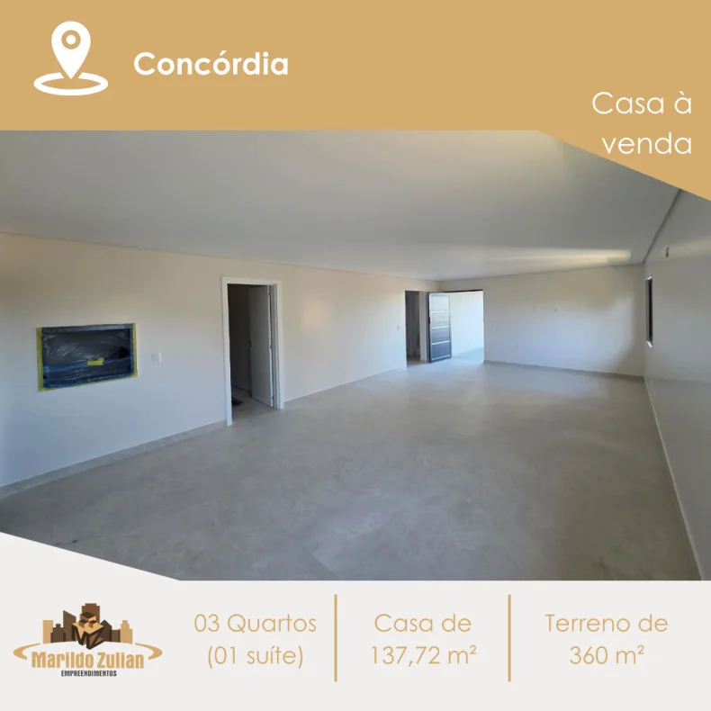  Casa Nova e Pronta para Morar! 