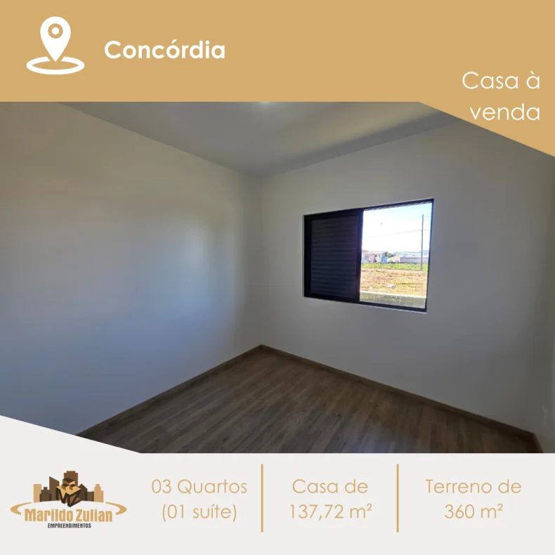  Casa Nova e Pronta para Morar! 