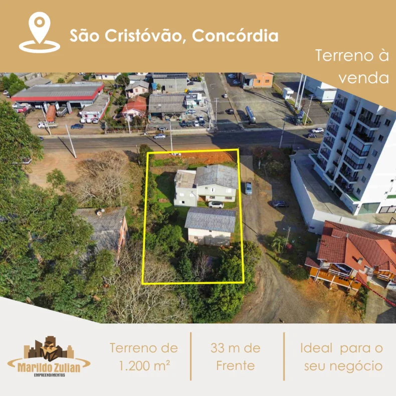  Terreno comercial à venda no Bairro São Cristóvão 