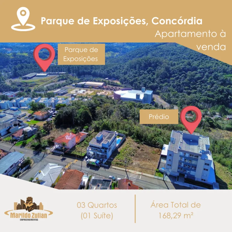 Apartamento no Parque de Exposições