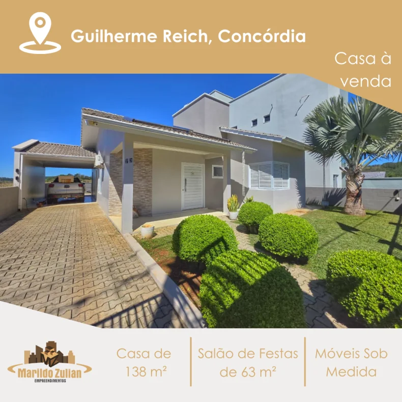 Casa à Venda no Guilherme Reich