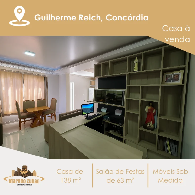 Casa à Venda no Guilherme Reich