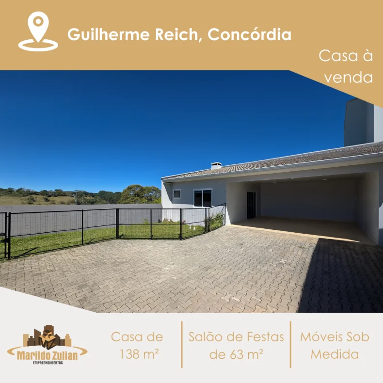 Casa à Venda no Guilherme Reich