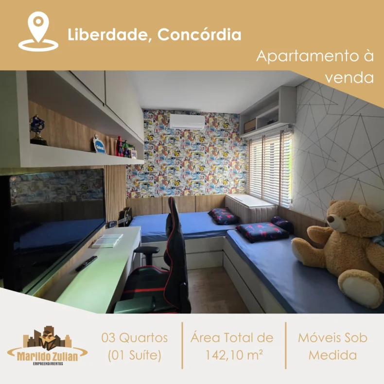  Apartamento mobiliado porteira fechada no Morro do Merlo! 