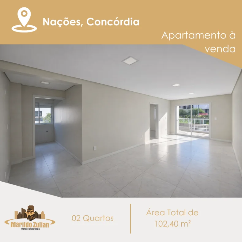 Apartamento Novo no Nações